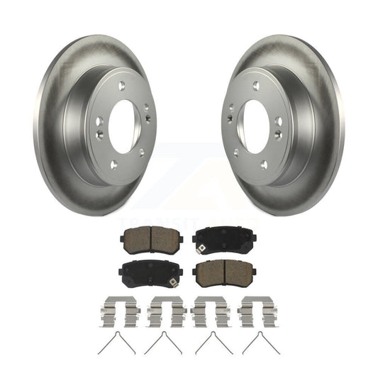 Coated Disc Rotors and Ceramic Brake Pads Kit-KGC-102209 - Kit.bestparts.ca