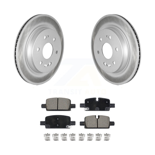 Coated Disc Rotors and Ceramic Brake Pads Kit-KGC-102211 - Kit.bestparts.ca