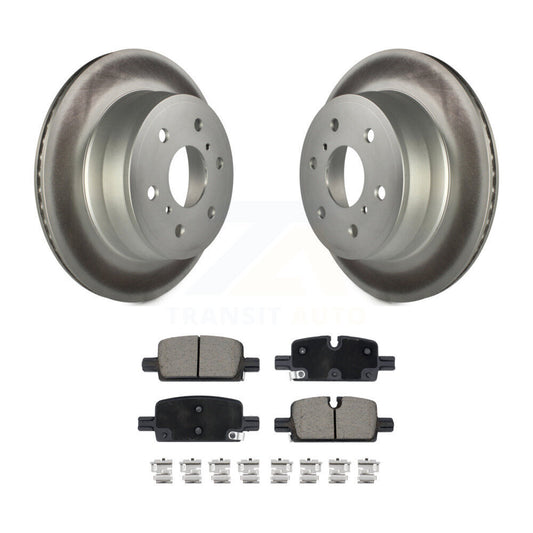 Coated Disc Rotors and Ceramic Brake Pads Kit-KGC-102212 - Kit.bestparts.ca