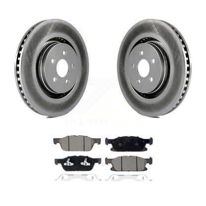 Coated Disc Rotors and Ceramic Brake Pads Kit-KGC-102225 - Kit.bestparts.ca