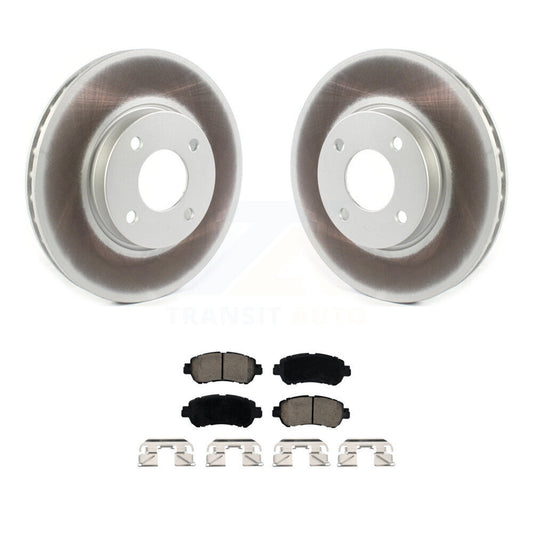 Coated Disc Rotors and Ceramic Brake Pads Kit-KGC-102226 - Kit.bestparts.ca