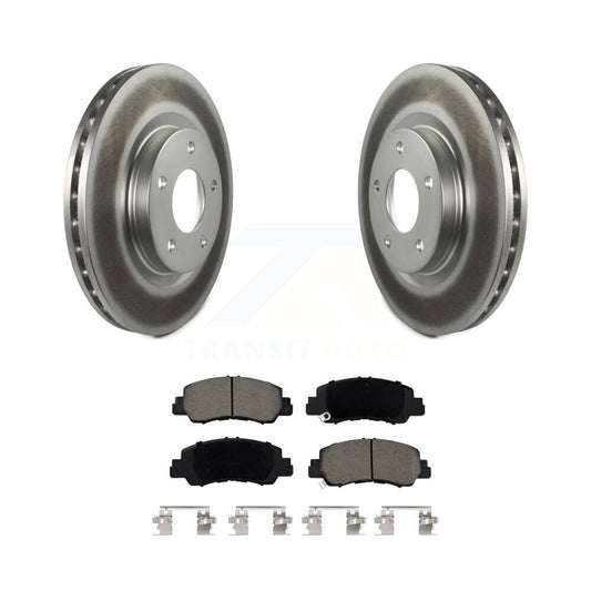 Coated Disc Rotors and Ceramic Brake Pads Kit-KGC-102228 - Kit.bestparts.ca