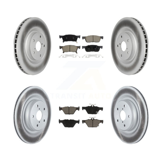 Disc Rotors and Ceramic Brake Pads Kit-KGC-102231 - Kit.bestparts.ca