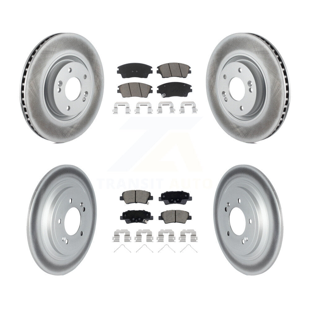 coated disc rotors and ceramic brake pads-kgc-102235 - Kit.bestparts.ca Kit.bestparts.ca