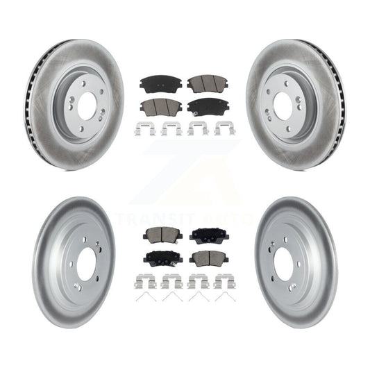 coated disc rotors and ceramic brake pads-kgc-102235 - Kit.bestparts.ca