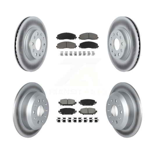 Disc Rotors and Ceramic Brake Pads Kit-KGC-102237 - Kit.bestparts.ca
