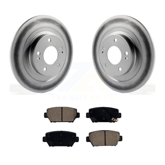 Coated Disc Rotors and Ceramic Brake Pads Kit-KGC-102243 - Kit.bestparts.ca