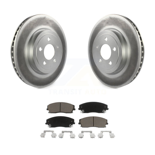 Coated Disc Rotors and Ceramic Brake Pads Kit-KGC-102249 - Kit.bestparts.ca