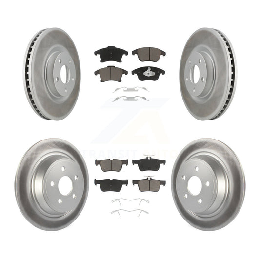 Disc Rotors and Ceramic Brake Pads Kit-KGC-102251 - Kit.bestparts.ca