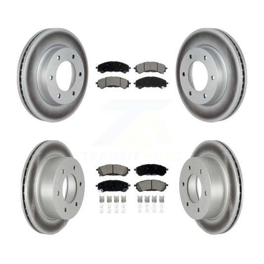 Disc Rotors and Ceramic Brake Pads Kit-KGC-102252 - Kit.bestparts.ca