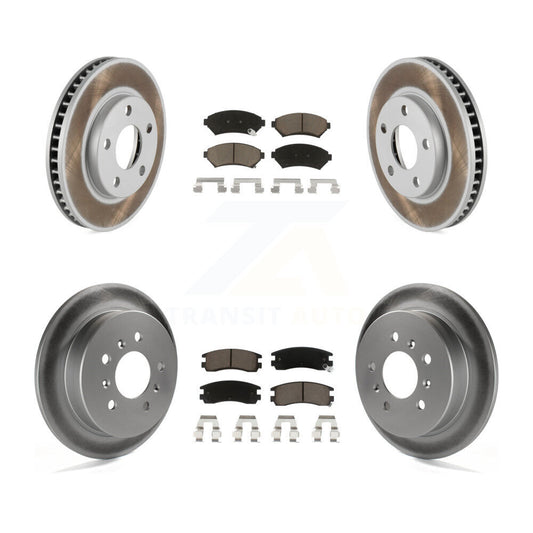 Disc Rotors and Ceramic Brake Pads Kit-KGC-102256 - Kit.bestparts.ca