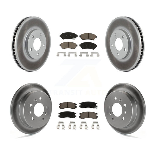 Disc Rotors and Ceramic Brake Pads Kit-KGC-102257 - Kit.bestparts.ca