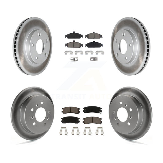 Disc Rotors and Ceramic Brake Pads Kit-KGC-102258 - Kit.bestparts.ca