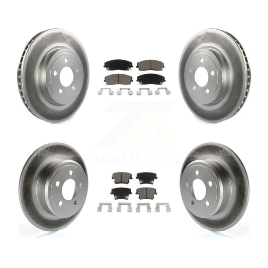 Disc Rotors and Ceramic Brake Pads Kit-KGC-102259 - Kit.bestparts.ca