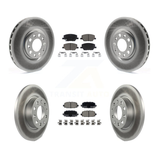 Disc Rotors and Ceramic Brake Pads Kit-KGC-102260 - Kit.bestparts.ca