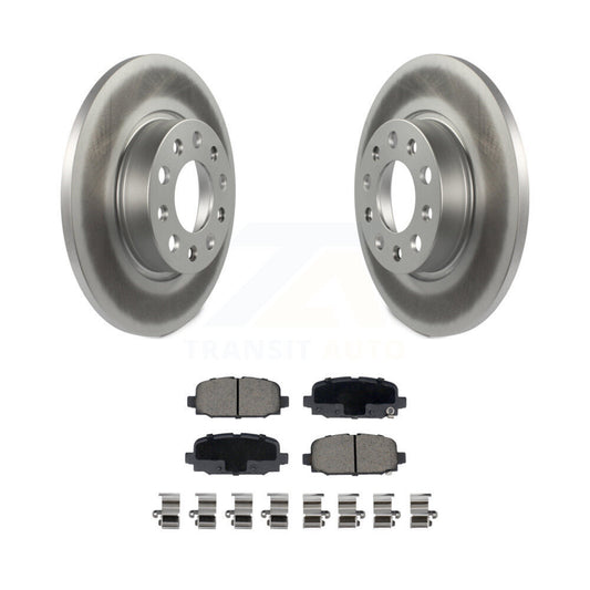 Coated Disc Rotors and Ceramic Brake Pads Kit-KGC-102265 - Kit.bestparts.ca