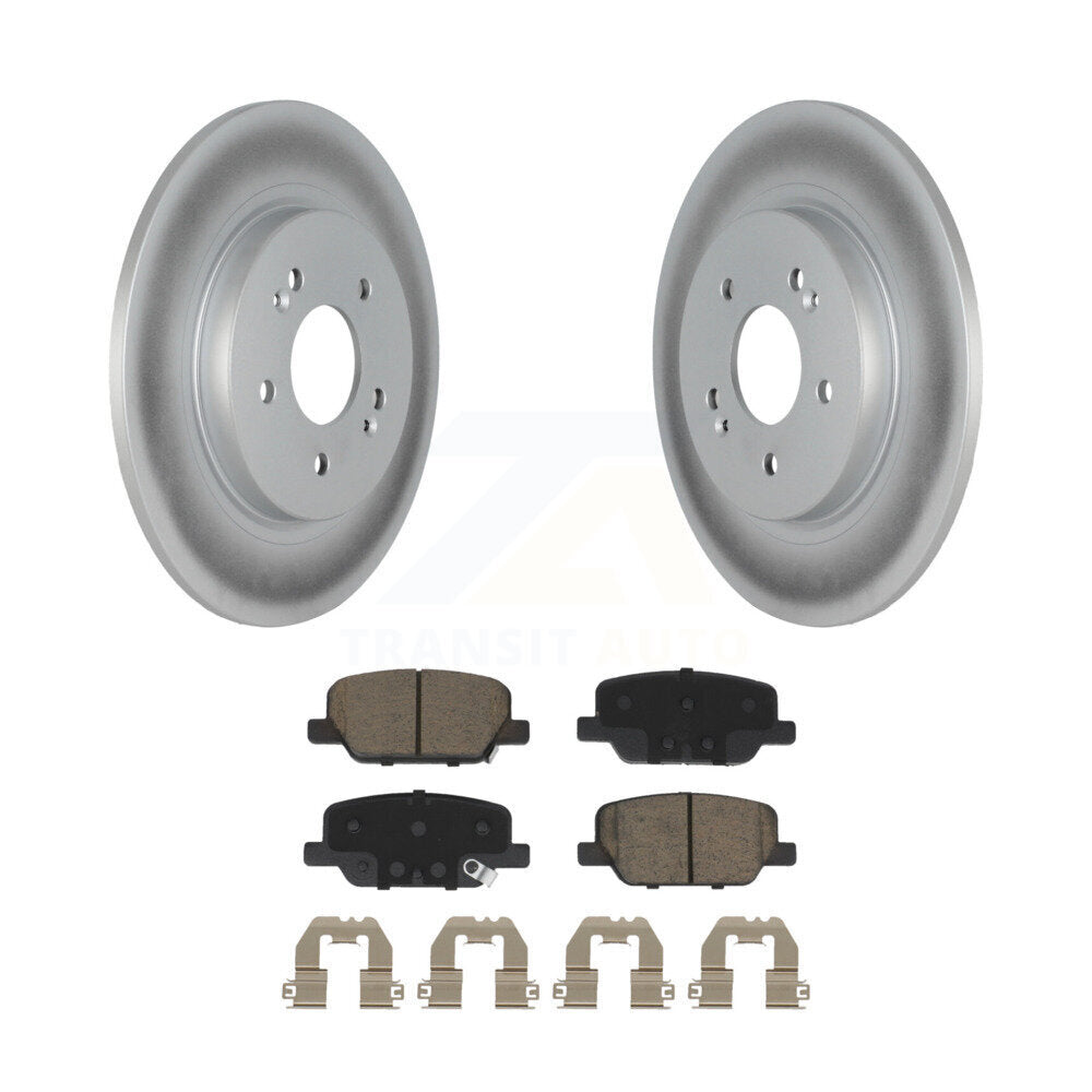 Disc Rotors and Ceramic Brake Pads Kit-KGC-102266 - Kit.bestparts.ca