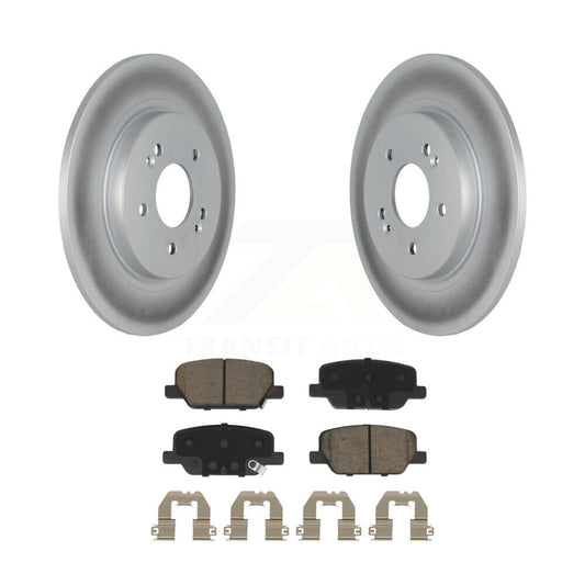 Disc Rotors and Ceramic Brake Pads Kit-KGC-102266 - Kit.bestparts.ca