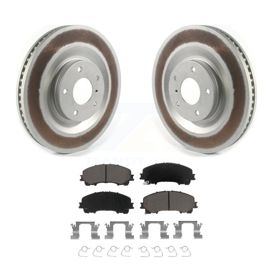 Coated Disc Rotors and Ceramic Brake Pads Kit-KGC-102267 - Kit.bestparts.ca