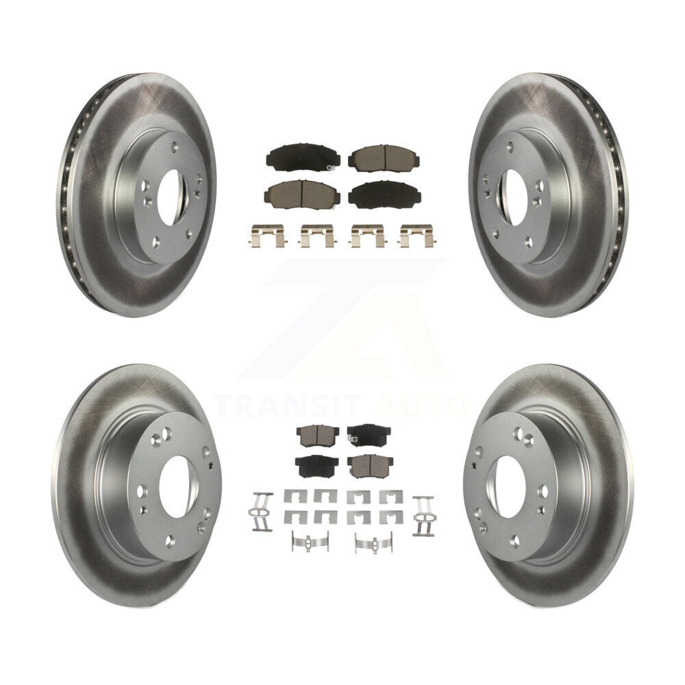 Disc Rotors and Ceramic Brake Pads Kit-KGC-102272