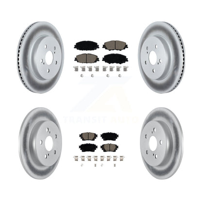 Disc Rotors and Ceramic Brake Pads Kit-KGC-102278 - Kit.bestparts.ca