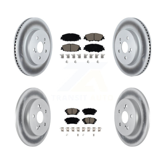Disc Rotors and Ceramic Brake Pads Kit-KGC-102278 - Kit.bestparts.ca