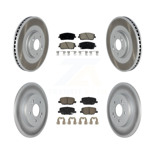 Disc Rotors and Ceramic Brake Pads Kit-KGC-102280 - Kit.bestparts.ca