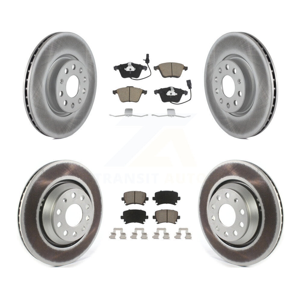 Disc Rotors and Ceramic Brake Pads Kit-KGC-102281 - Kit.bestparts.ca
