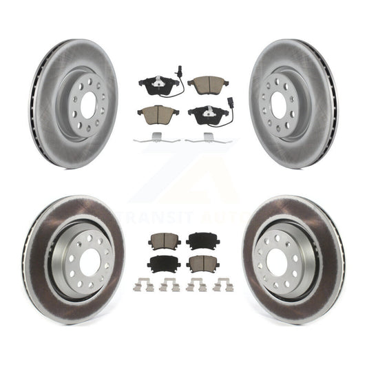 Disc Rotors and Ceramic Brake Pads Kit-KGC-102281 - Kit.bestparts.ca