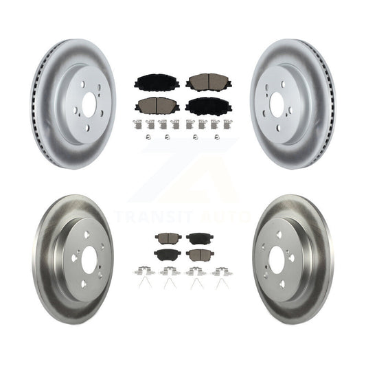 Disc Rotors and Ceramic Brake Pads Kit-KGC-102282 - Kit.bestparts.ca