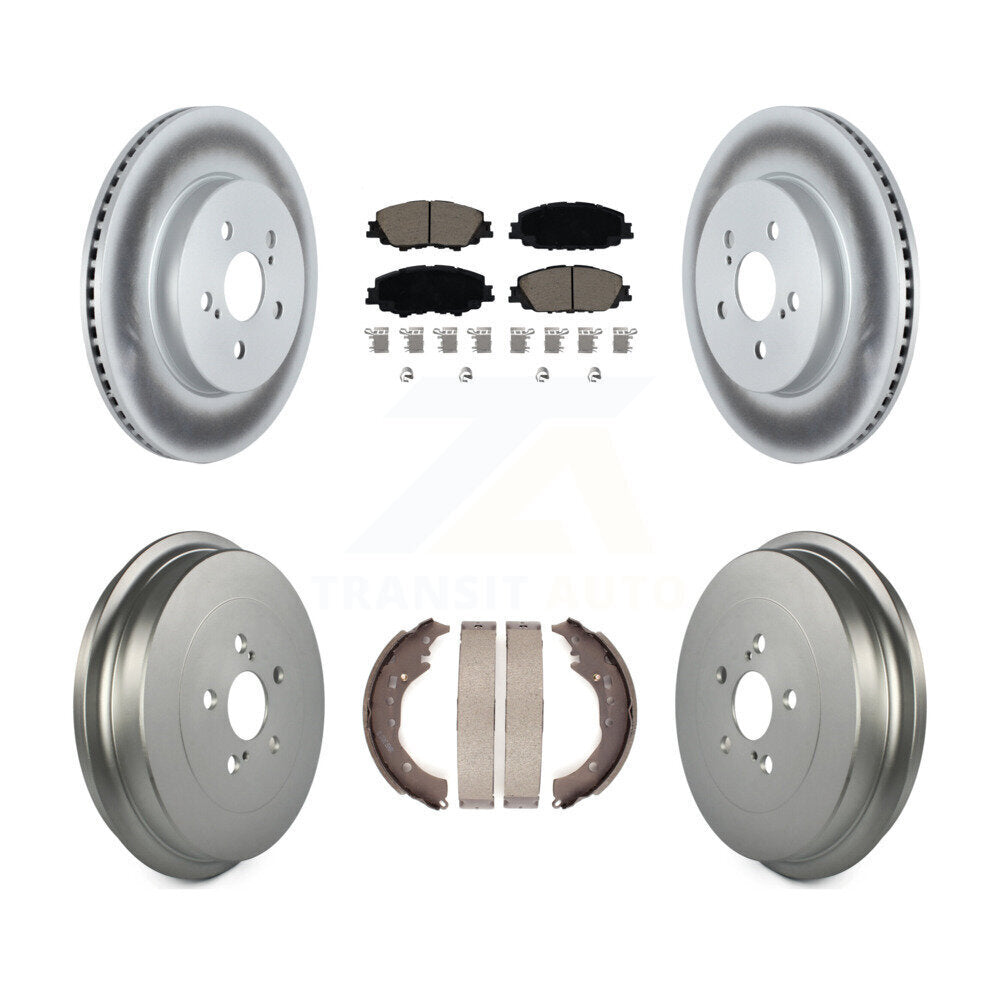 Coated Disc Rotors and Ceramic Brake Pads Kit-KGC-102284 - Kit.bestparts.ca Kit.bestparts.ca