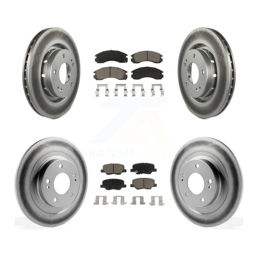 Disc Rotors and Ceramic Brake Pads Kit-KGC-102285 - Kit.bestparts.ca