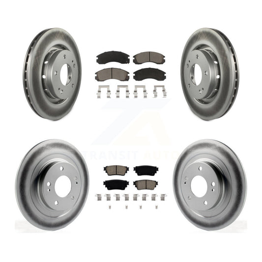 Disc Rotors and Ceramic Brake Pads Kit-KGC-102286 - Kit.bestparts.ca