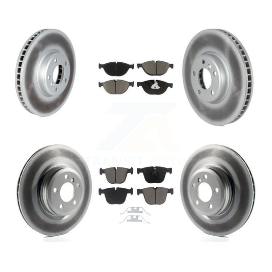 Coated Disc Rotors and Ceramic Brake Pads Kit-KGC-102287 - Kit.bestparts.ca