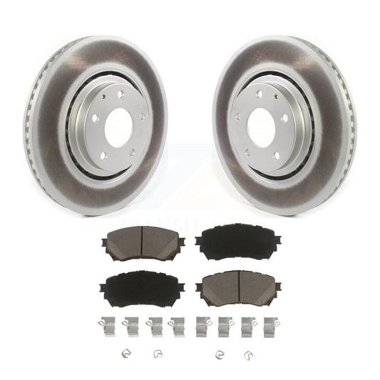 Coated Disc Rotors and Ceramic Brake Pads Kit-KGC-102296 - Kit.bestparts.ca