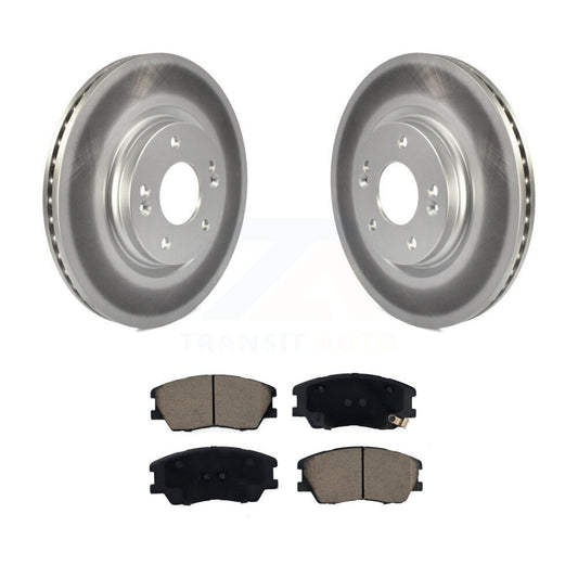 Coated Disc Rotors and Ceramic Brake Pads Kit-KGC-102298 - Kit.bestparts.ca