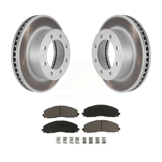 Coated Disc Rotors and Ceramic Brake Pads Kit-KGC-102300 - Kit.bestparts.ca