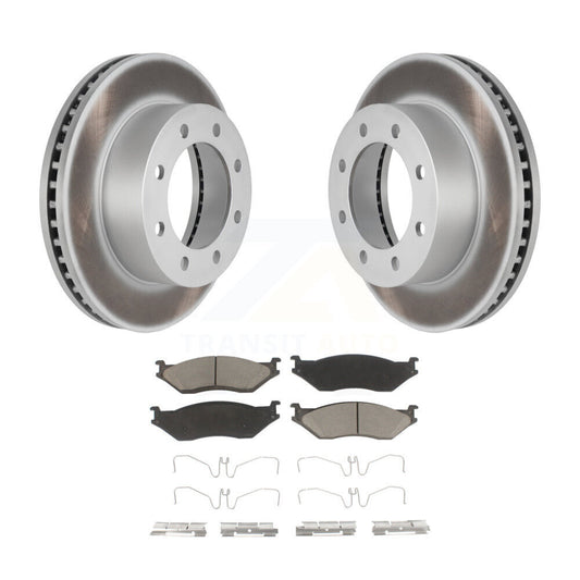Coated Disc Rotors and Ceramic Brake Pads Kit-KGC-102301 - Kit.bestparts.ca