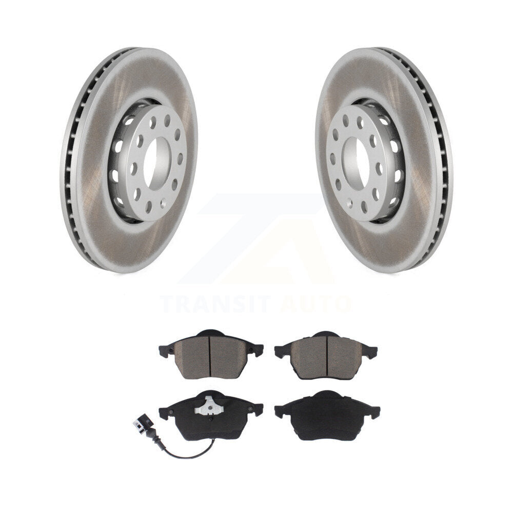 Coated Disc Rotors and Ceramic Brake Pads Kit-KGC-102303 - Kit.bestparts.ca