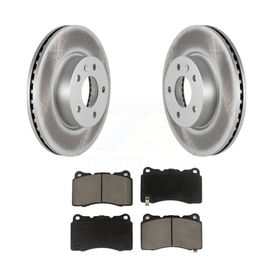 Coated Disc Rotors and Ceramic Brake Pads Kit-KGC-102304 - Kit.bestparts.ca