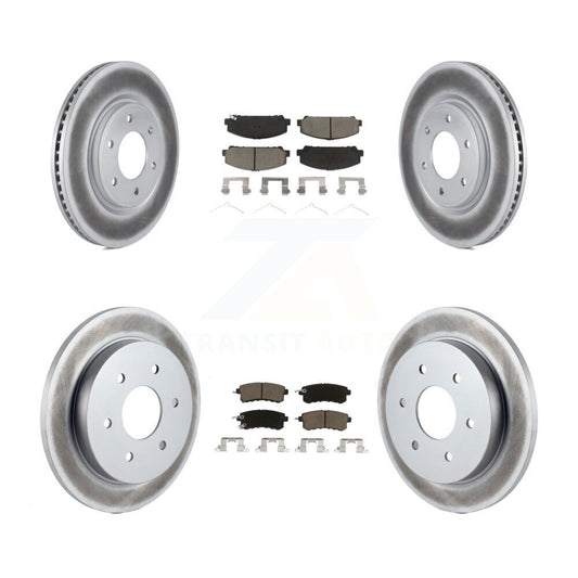 Disc Rotors and Ceramic Brake Pads Kit-KGC-102307 - Kit.bestparts.ca
