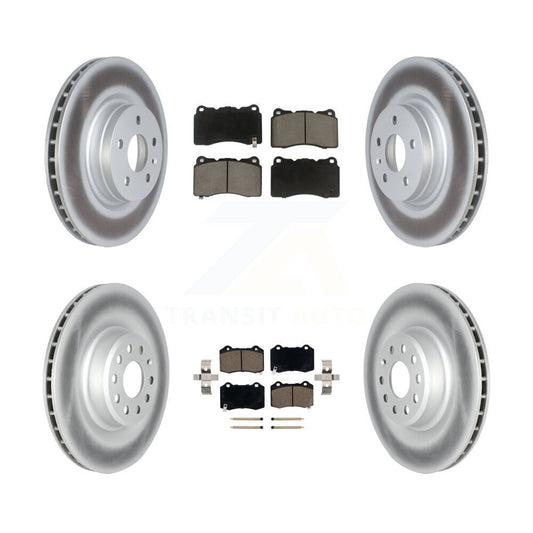 Disc Rotors and Ceramic Brake Pads Kit-KGC-102309 - Kit.bestparts.ca