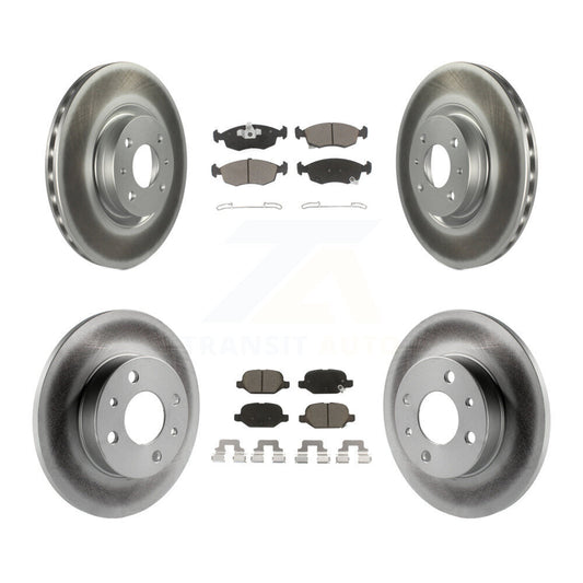 Disc Rotors and Ceramic Brake Pads Kit-KGC-102312 - Kit.bestparts.ca