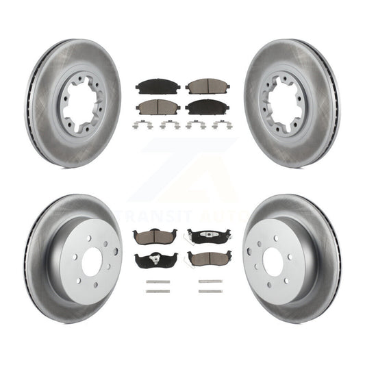 Disc Rotors and Ceramic Brake Pads Kit-KGC-102319 - Kit.bestparts.ca