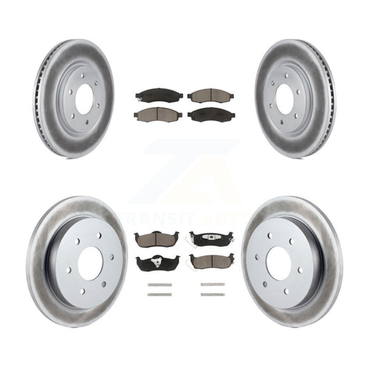 Disc Rotors and Ceramic Brake Pads Kit-KGC-102320 - Kit.bestparts.ca