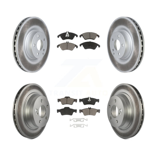 Coated Disc Rotors and Ceramic Brake Pads Kit-KGC-102328 - Kit.bestparts.ca