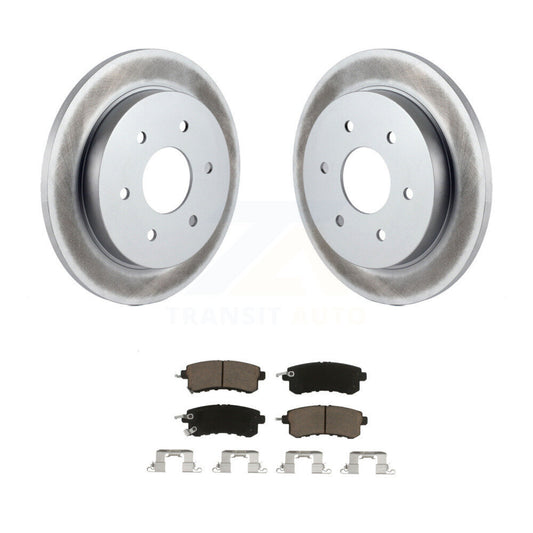 Coated Disc Rotors and Ceramic Brake Pads Kit-KGC-102331 - Kit.bestparts.ca