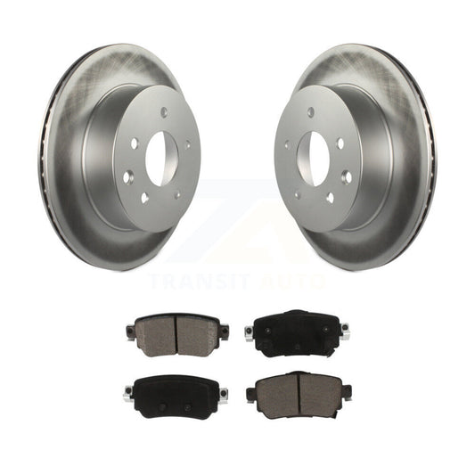 Coated Disc Rotors and Ceramic Brake Pads Kit-KGC-102334 - Kit.bestparts.ca