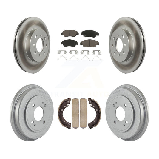Coated Disc Rotors and Ceramic Brake Pads Kit-KGC-102338 - Kit.bestparts.ca