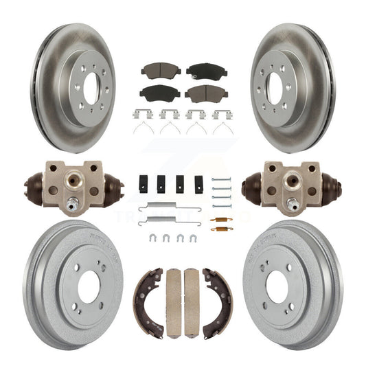 Coated Disc Rotors and Ceramic Brake Pads Kit-KGC-102339 - Kit.bestparts.ca